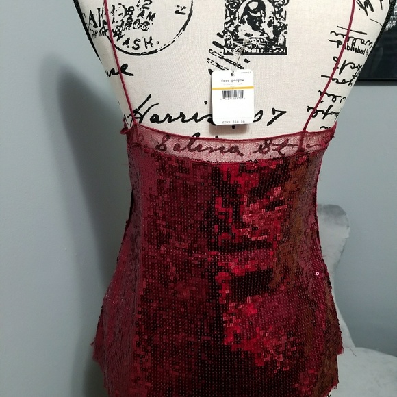 Free People  Sassy Sequin Cami - Picture 6 of 8